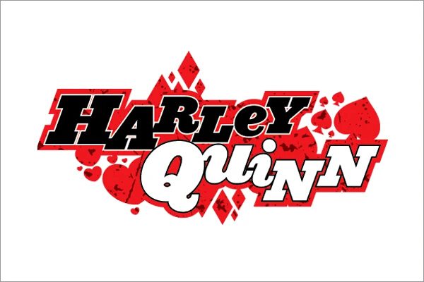 image of the official Harley Quinn font