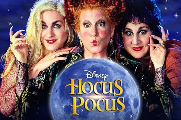 image of the official Hocus Pocus font