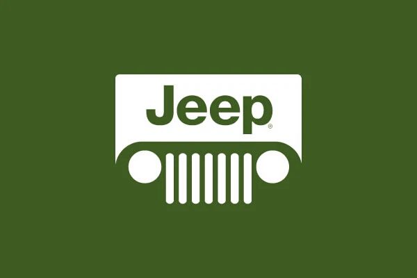 image of the official Jeep font