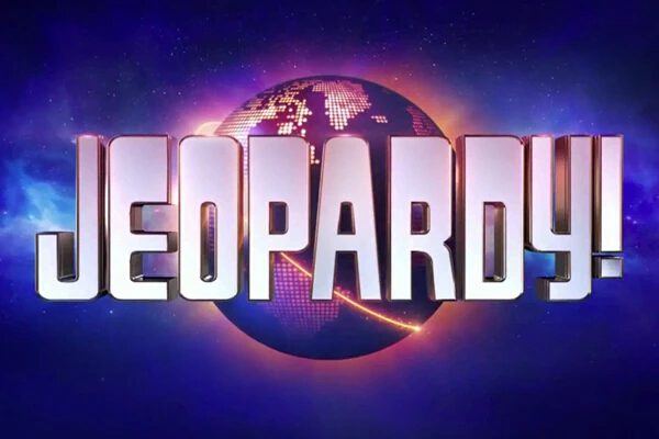 image of the official Jeopardy! font