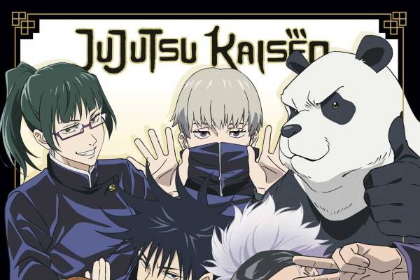 image of the official Jujutsu Kaisen font