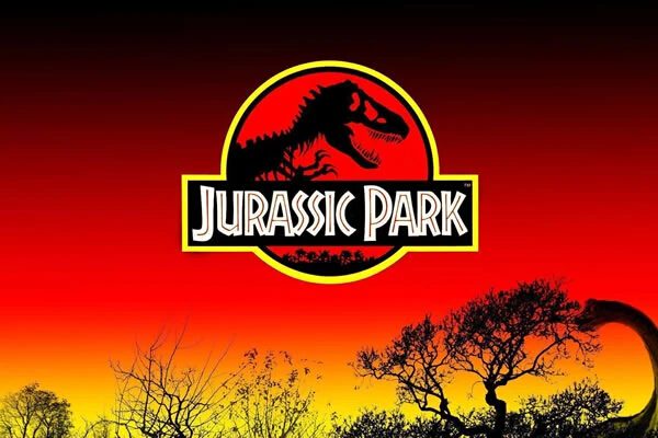 image of the official Jurassic Park font