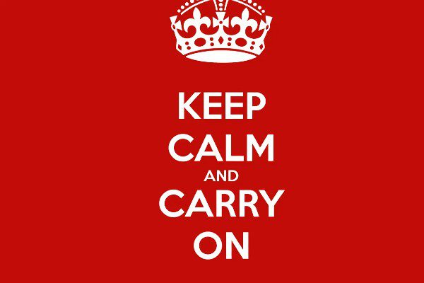 image of the official Keep Calm and Carry On font