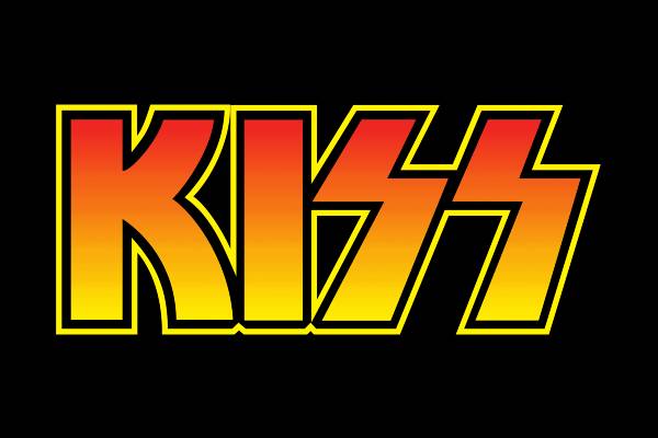 image of the official KISS font