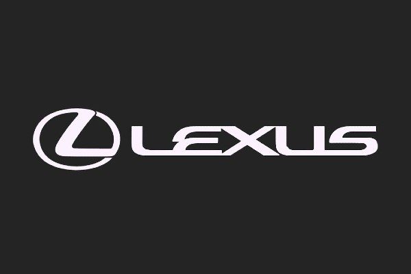 image of the official Lexus font
