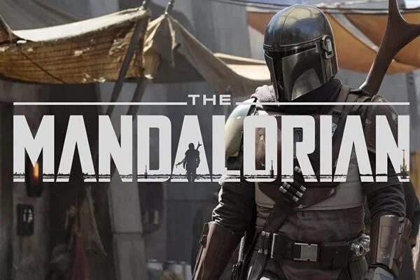 image of the official Mandalorian font