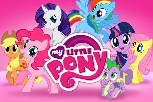 image of the official My Little Pony font