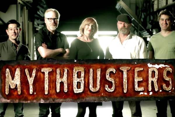 image of the official Mythbusters font