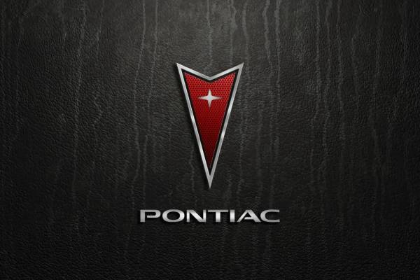 image of the official Pontiac font