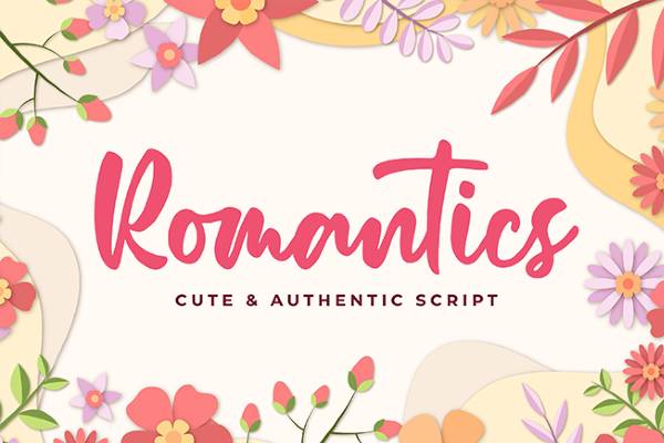 image of the official Romantic Font Generator