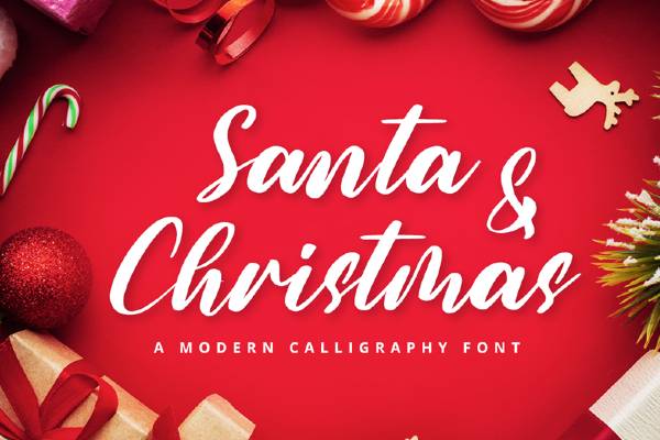 image of the official Santa Font Generator