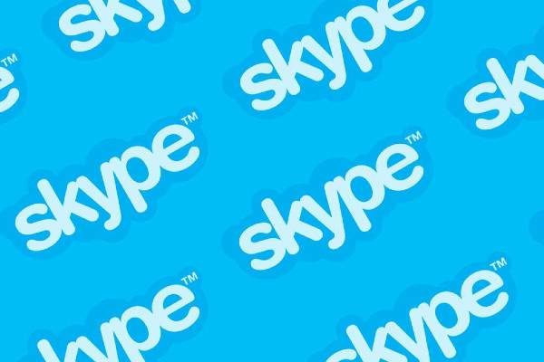 image of the official Skype font