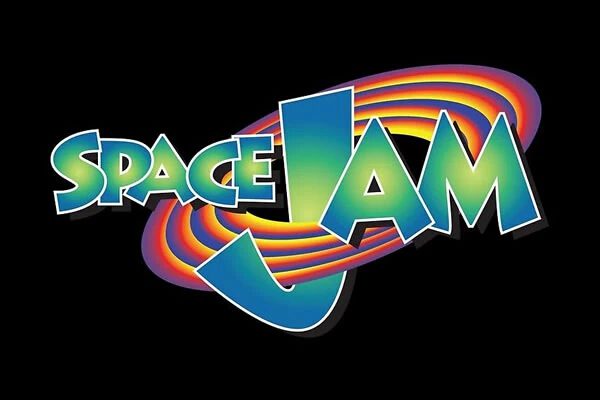 image of the official Space Jam font