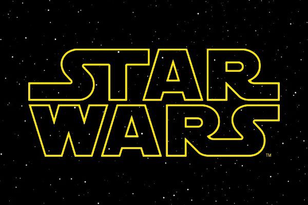 image of the official Star Wars font