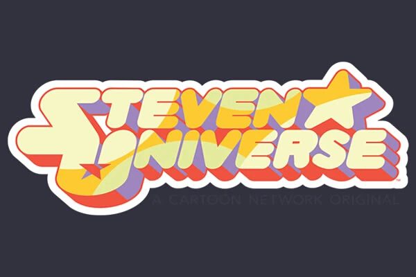 image of the official Steven Universe font