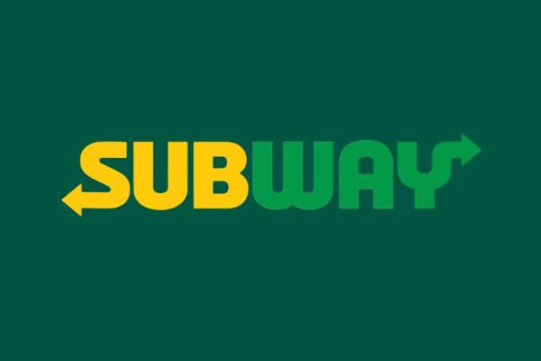 image of the official Subway font