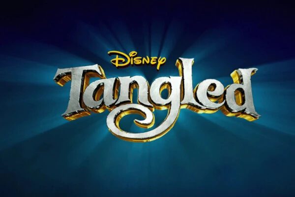 image of the official Tangled font