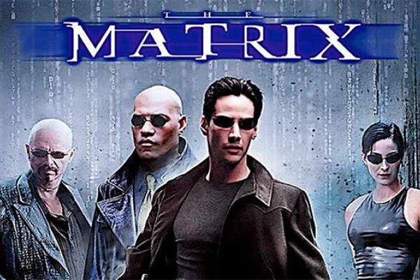 image of the official The Matrix font