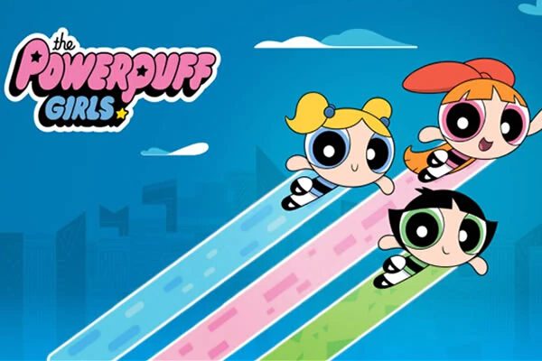 image of the official The Powerpuff Girls font