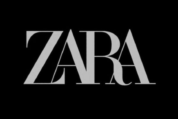 image of the official ZARA font